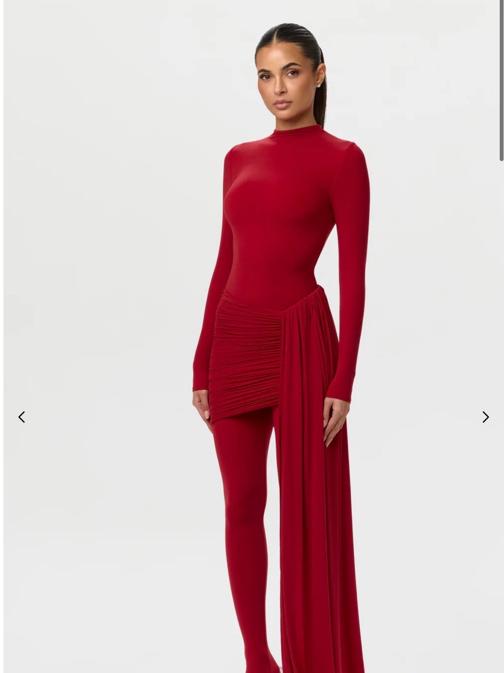 Naked Wardrobe Red Skirt